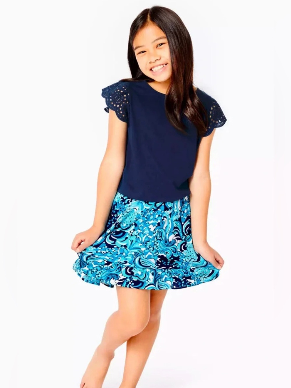 NWT Lilly Pulitzer Girls Tania Romper Dress